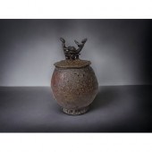 AN AFRICAN ASANTE PEOPLE BRONZ
