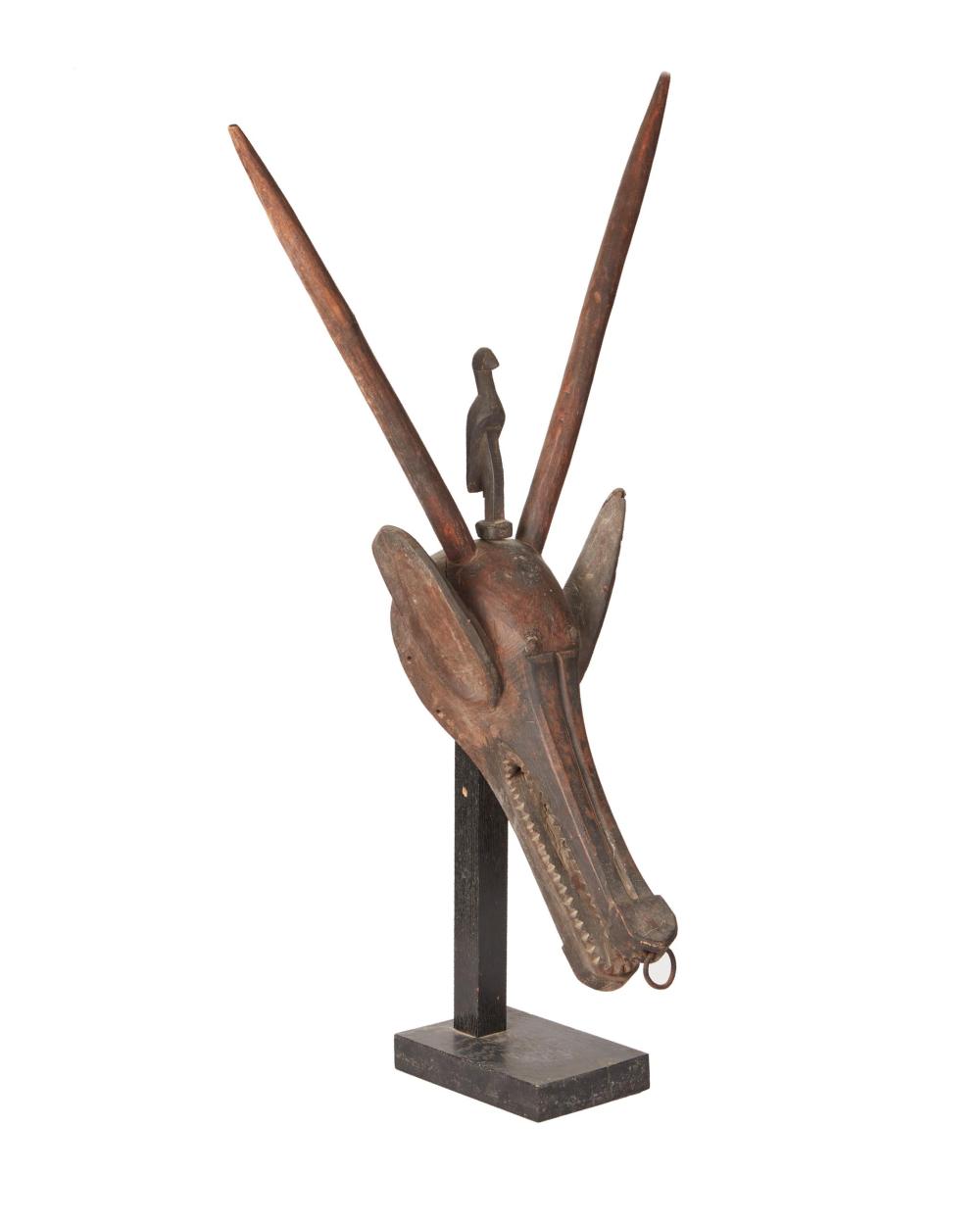 AN AFRICAN BAMBARA ANTELOPE