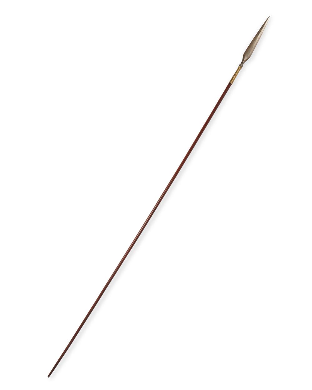 AN AFRICAN HUNTING SPEARAn