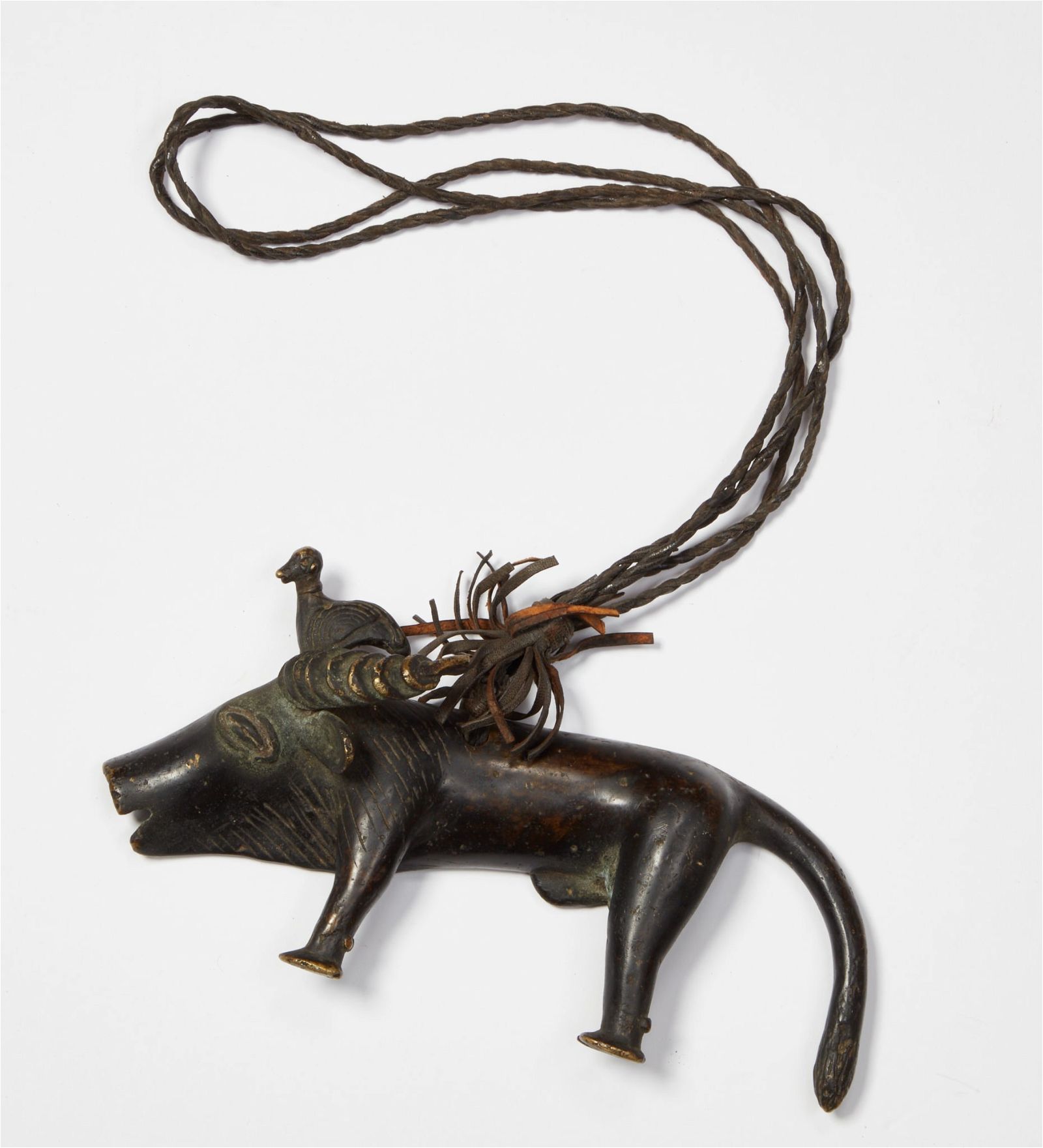 AN AFRICAN TRIBAL CAST METAL