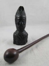An African tribal ebony carvin