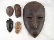An African tribal mask with