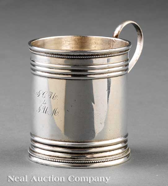 An Alabama Coin Silver Cup James