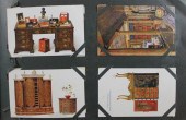 An album of 450 Edwardian and
