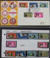 An album of mint and used deci