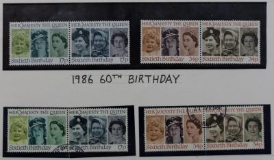 An album of mint and used
