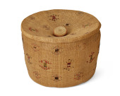 AN ALEUTIAN ISLANDS LIDDED BAS