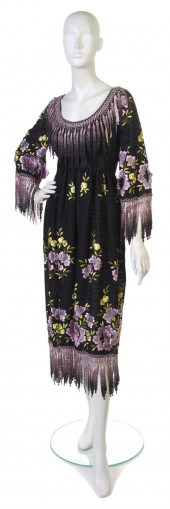 An Alfred Bosand Black Silk an