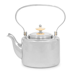 An Allan Adler Silver Tea Kettle