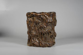 AN ALOESWOOD 'PINE, BAMBOO AND