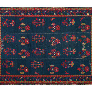 An Alpujarra Wool Rug Andalusia,