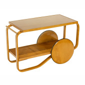 AN ALVAR AALTO BENTWOOD TEA TR