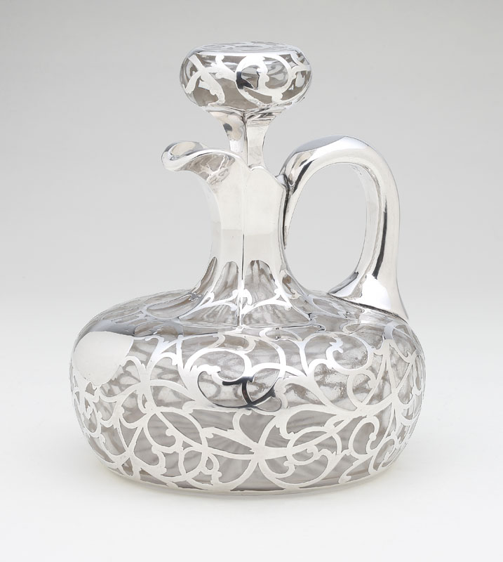 An Alvin sterling silver deposit