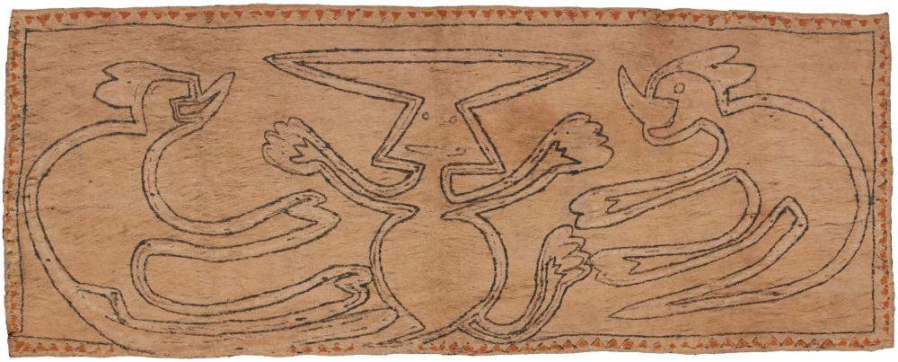 AN AMAZONIAN BARK CLOTH