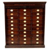 An Amberg's Patent cabinet let