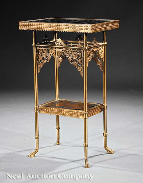 An American Aesthetic Brass Stand