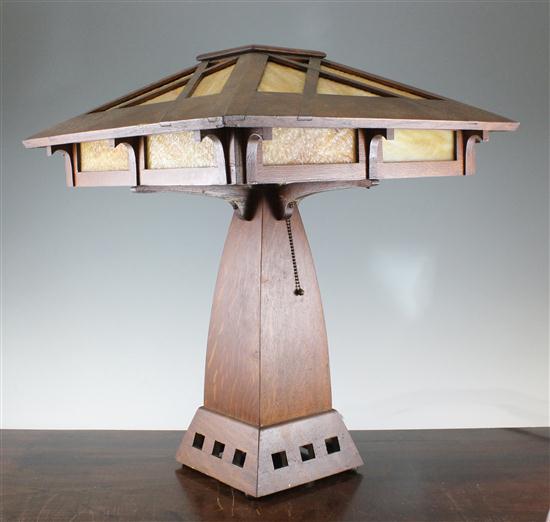An American Arts & Crafts oak