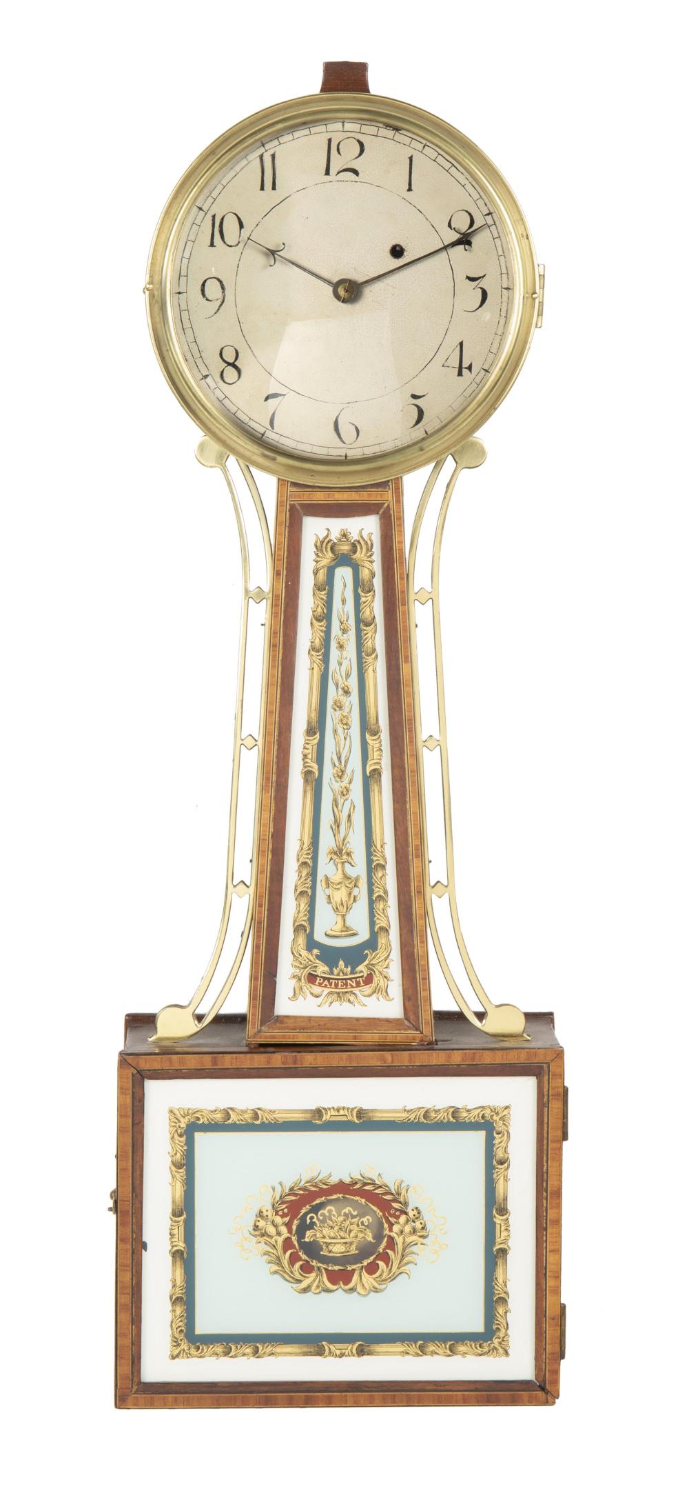 AN AMERICAN BANJO CLOCKAn