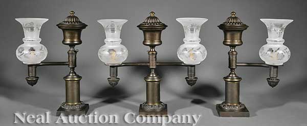 An American Brass and Patinated