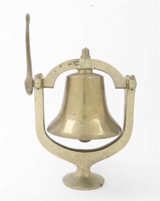 An American Brass Ship's Bell