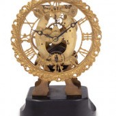 An American Brass Skeleton Clo