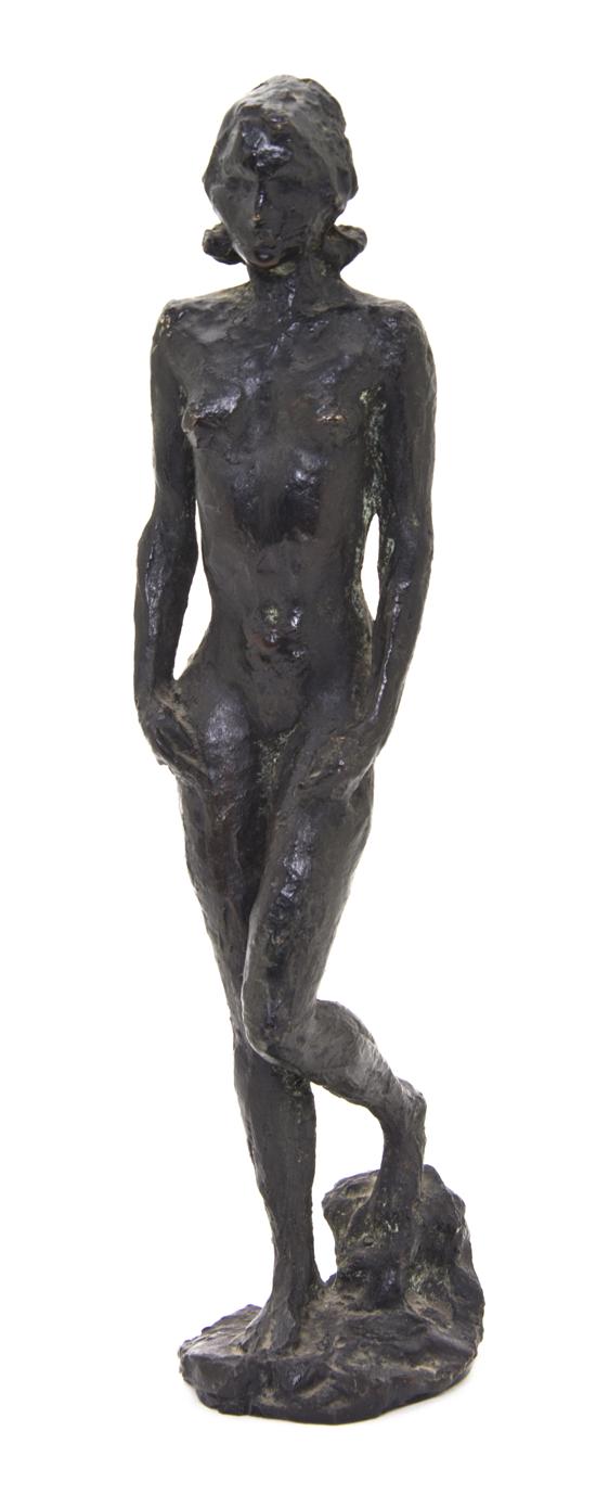 An American Bronze Figure 20th
