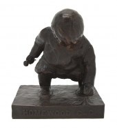 An American Bronze Figure J. B