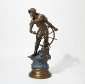 AN AMERICAN BRONZE MODEL OF A