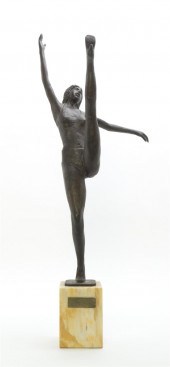 * An American Bronze Sculpture
