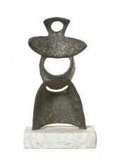 * An American Bronze Sculpture