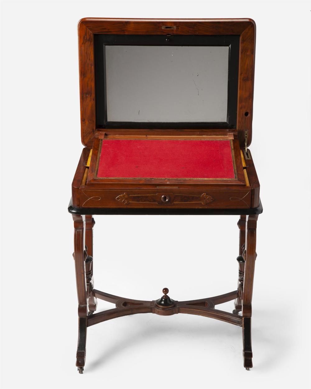 AN AMERICAN BURLWOOD DRESSING
