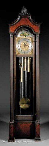 An American Carved Mahogany an