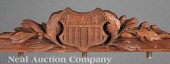 An American Carved Oak "House