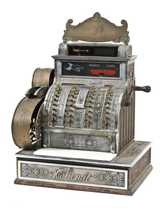 An American Cast Iron Cash Register
