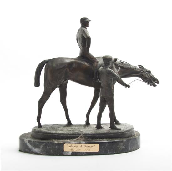 * An American Cast Metal Figural