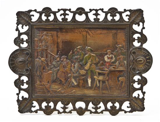An American Cast Metal Frame