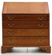 AN AMERICAN CHERRY CHIPPENDALE