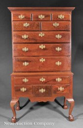 An American Chippendale Carved