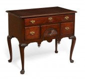 AN AMERICAN CHIPPENDALE MAHOGA