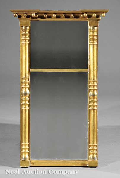 An American Classical Giltwood Pier