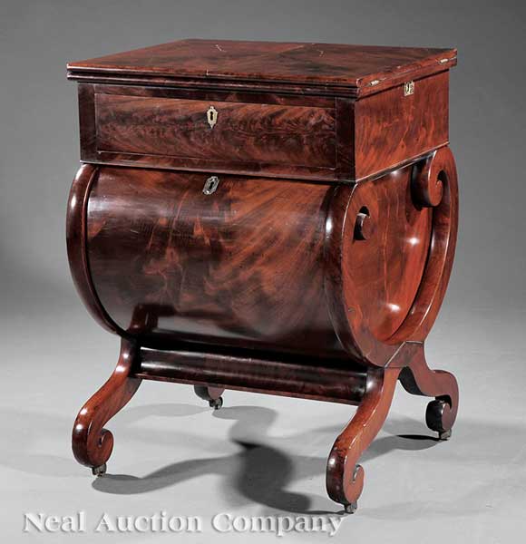 An American Classical Mahogany Work