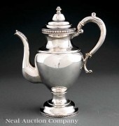 An American Coin Silver Coffee