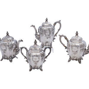 An American Coin Silver Coffee