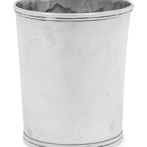 An American Coin Silver Julep Cup