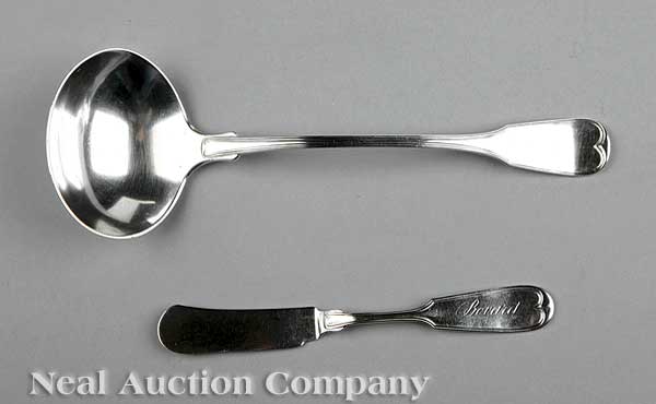 An American Coin Silver Soup