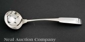 An American Coin Silver Soup L