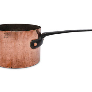 An American Copper Sauce Pot