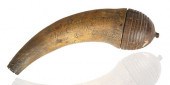 AN AMERICAN ENGRAVED POWDER HO