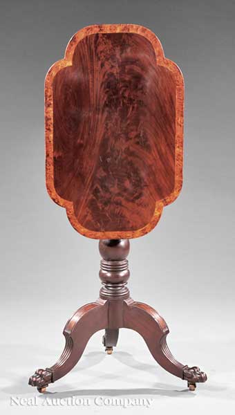 An American Federal Carved Mahogany