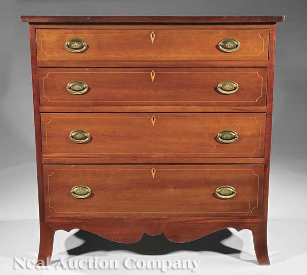 An American Federal Cherrywood